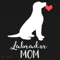 Labrador Retriever Mom Dog Silhouette Gift Women's Hoodie thumb 2