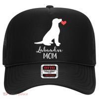 Labrador Retriever Mom Dog Silhouette Gift Hat thumb 0