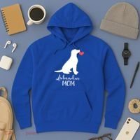 Labrador Retriever Mom Dog Silhouette Gift Hoodie thumb 3