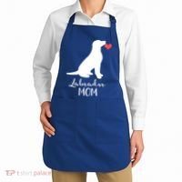 Labrador Retriever Mom Dog Silhouette Gift Apron thumb 2