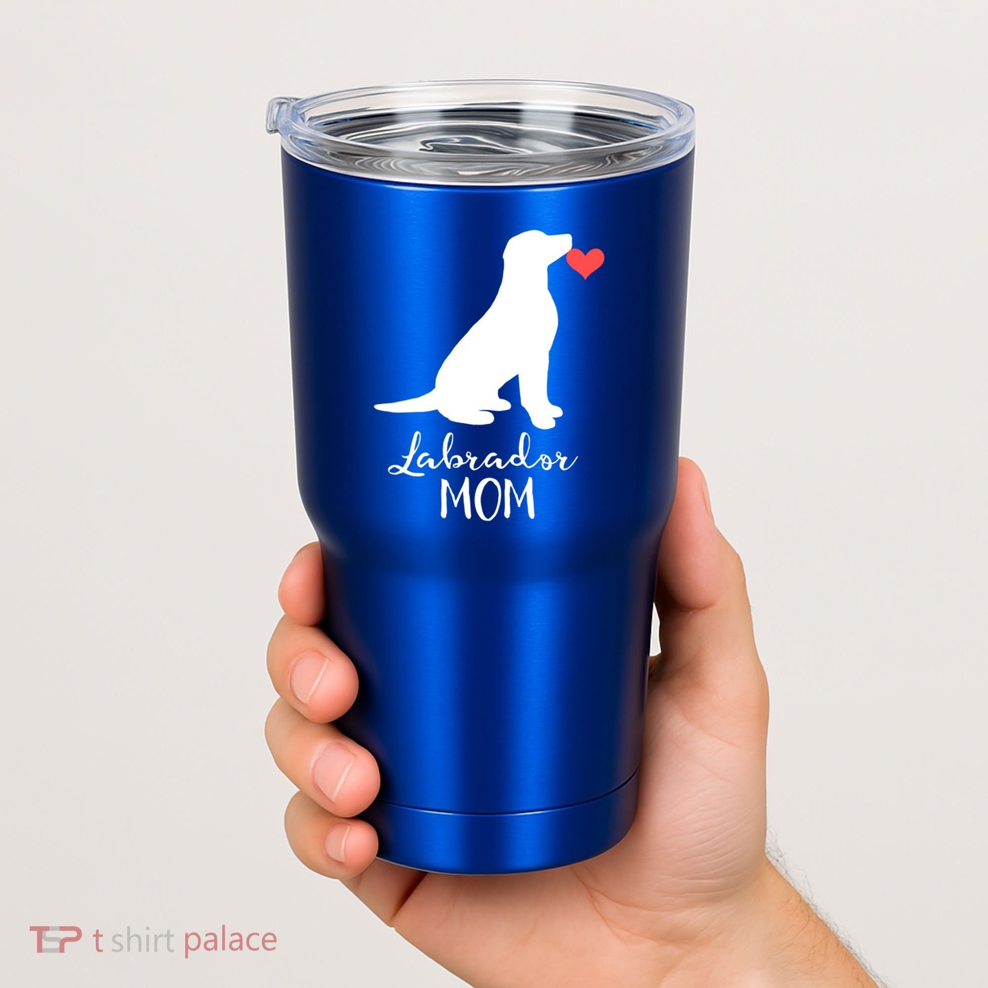Labrador Retriever Mom Dog Silhouette Gift Tumbler
