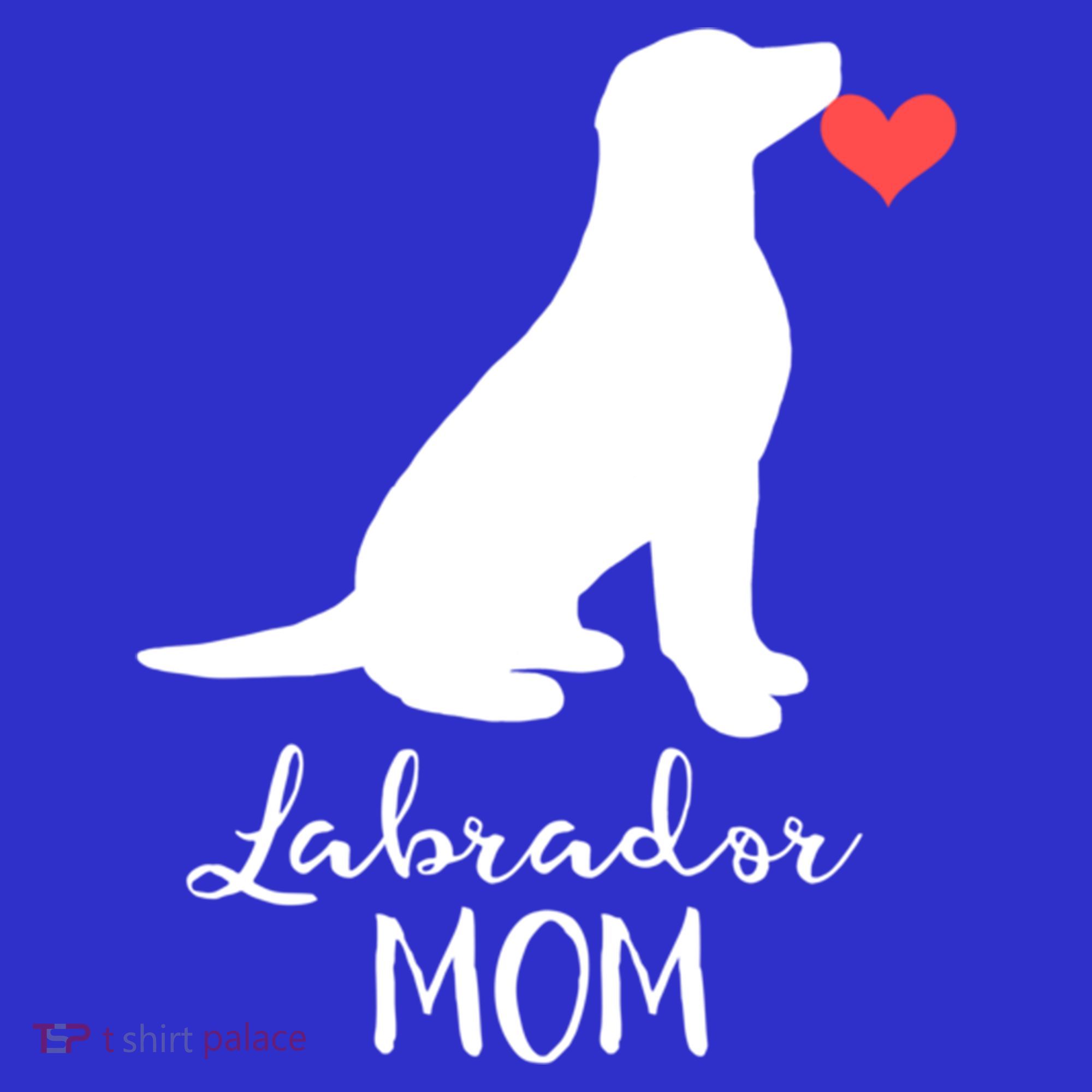 Labrador Retriever Mom Dog Silhouette Gift Baby Bodysuit