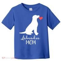 Labrador Retriever Mom Dog Silhouette Gift Toddler T-Shirt thumb 0