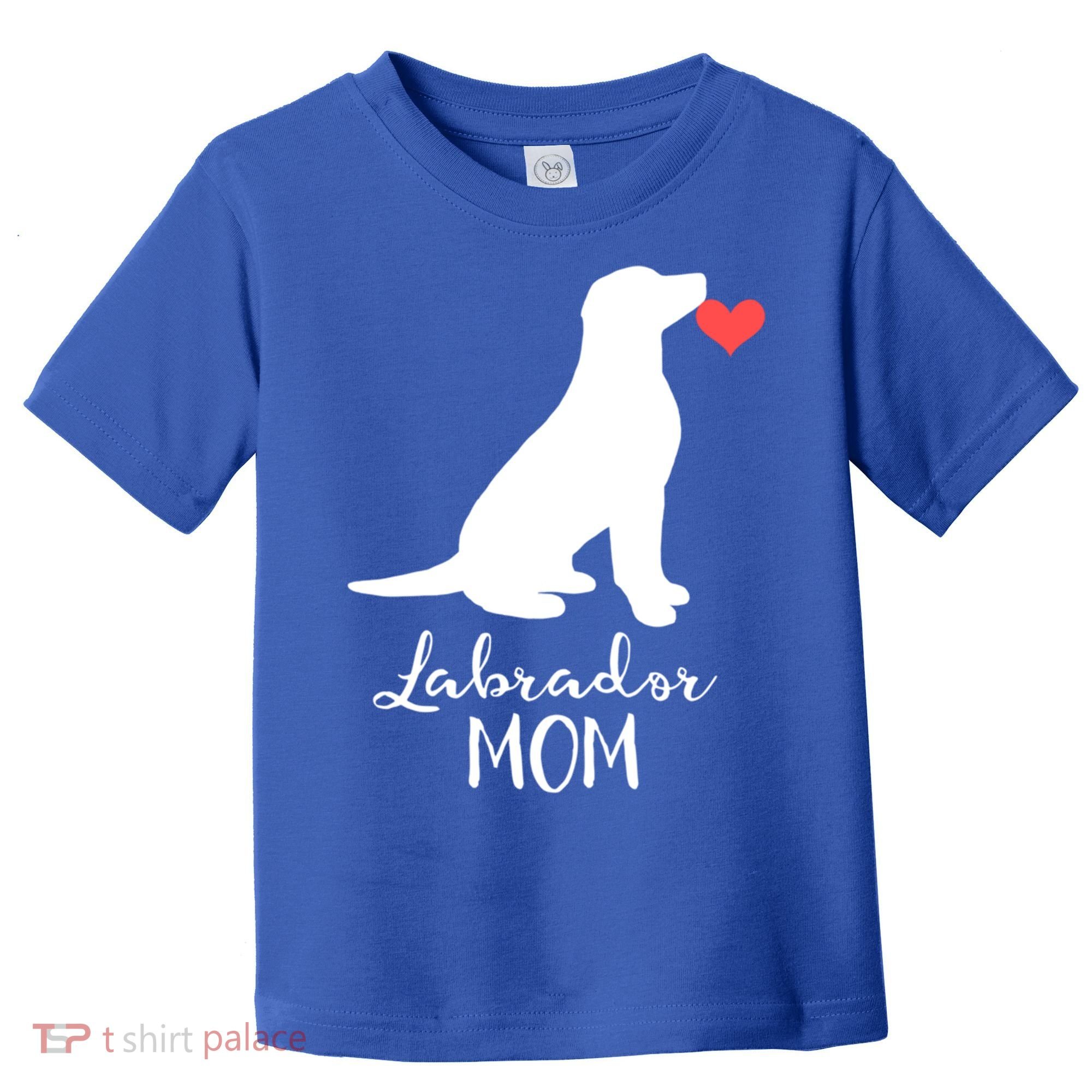 Labrador Retriever Mom Dog Silhouette Gift Toddler T-Shirt