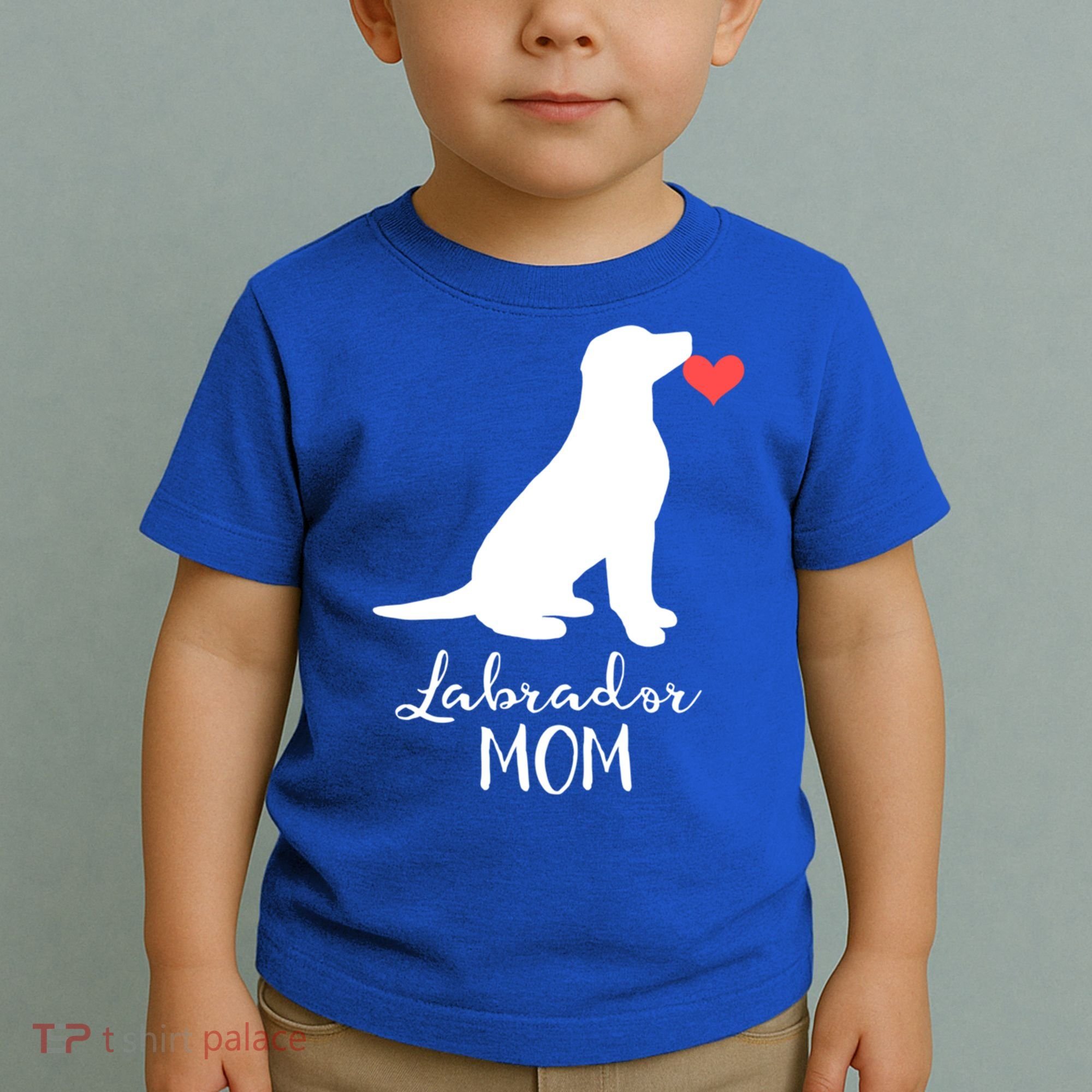 Labrador Retriever Mom Dog Silhouette Gift Toddler T-Shirt