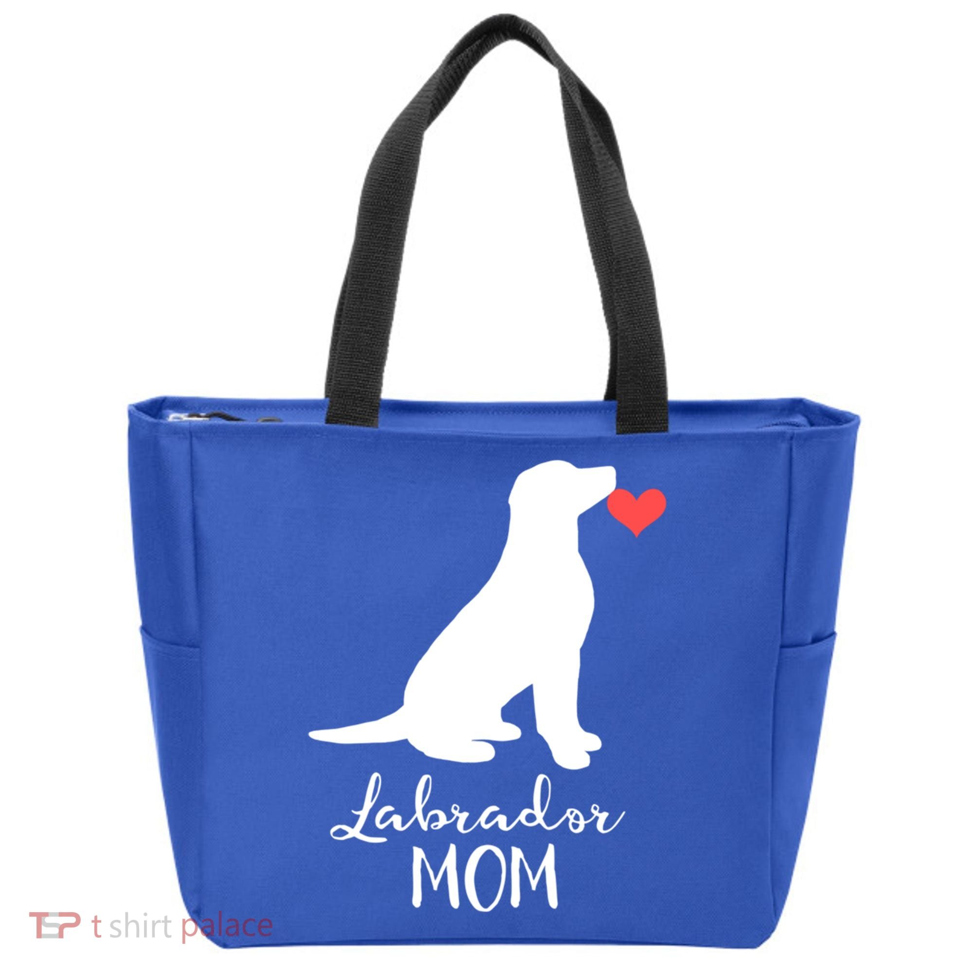 Labrador Retriever Mom Dog Silhouette Gift Tote Bag