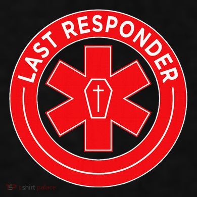 Last Responder Mortician Embalmer Funeral Director Ladies PosiCharge Tri-Blend Wicking Tank