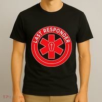 Last Responder Mortician Embalmer Funeral Director T-Shirt thumb 3