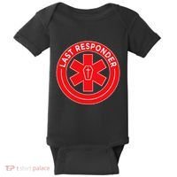 Last Responder Mortician Embalmer Funeral Director Baby Bodysuit thumb 0