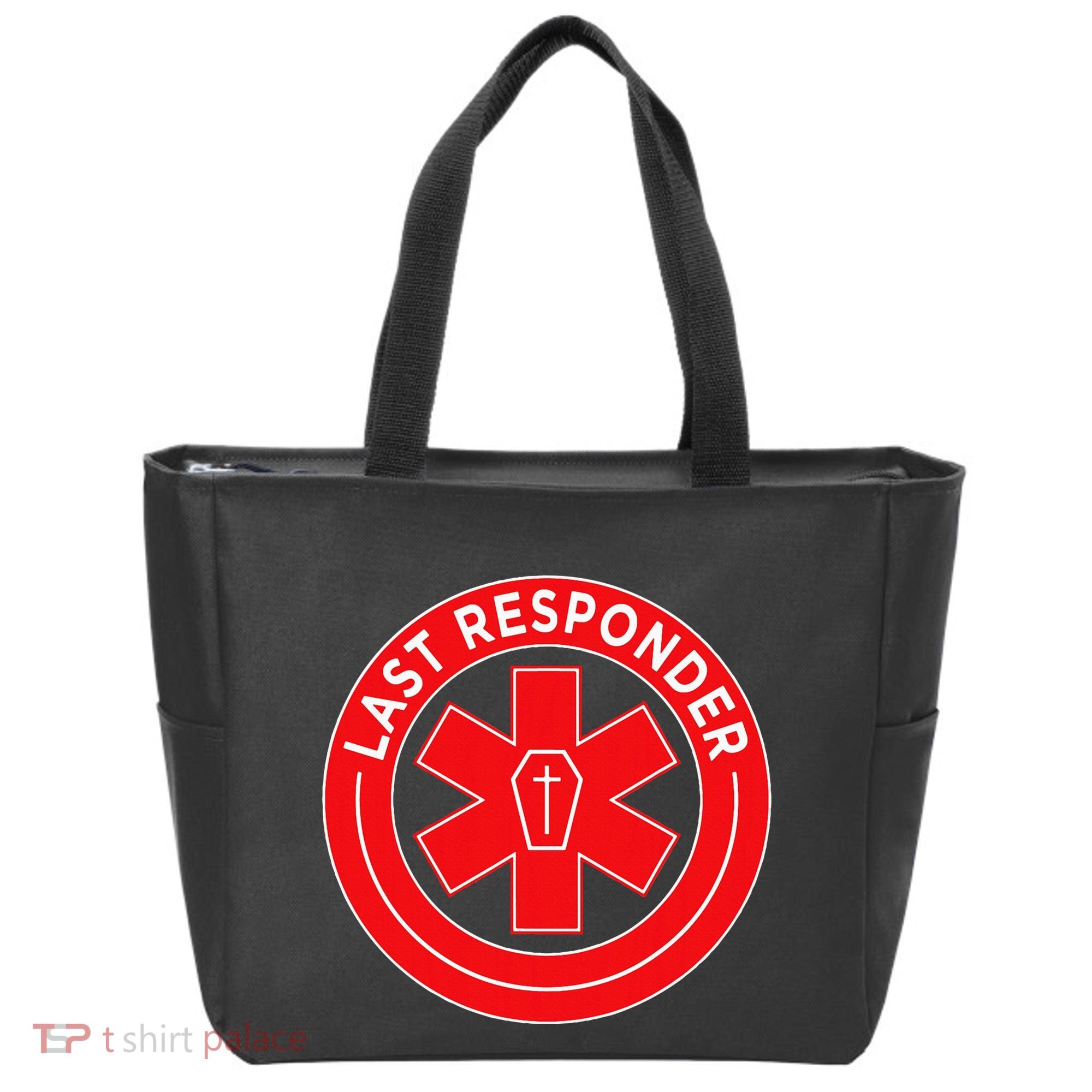 Last Responder Mortician Embalmer Funeral Director Tote Bag