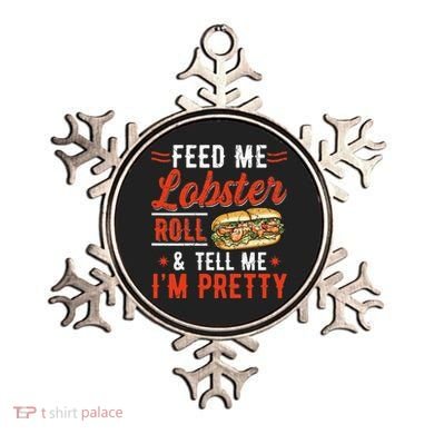 Lobster Roll Maine Seafood Design For A Lobster Roll Fan Ornament