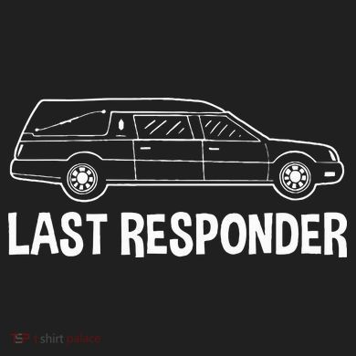 Last Responder Mortuary Science Student Mortician Gift Ladies Heavyweight Boxy Pullover Hoodie