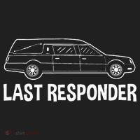Last Responder Mortuary Science Student Mortician Gift Women's Sweatshirt thumb 2