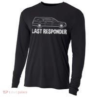 Last Responder Mortuary Science Student Mortician Gift Cooling Performance Long Sleeve Crew thumb 0