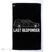 Last Responder Mortuary Science Student Mortician Gift Golf Towel thumb 0