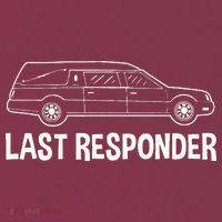 Last Responder Mortuary Science Student Mortician Gift 16oz Travel Tumbler thumb 2