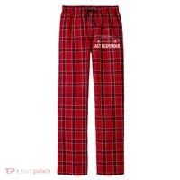 Last Responder Mortuary Science Student Mortician Gift Men's Flannel Plaid Pajama Pants thumb 0