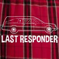 Last Responder Mortuary Science Student Mortician Gift Men's Flannel Plaid Pajama Pants thumb 2