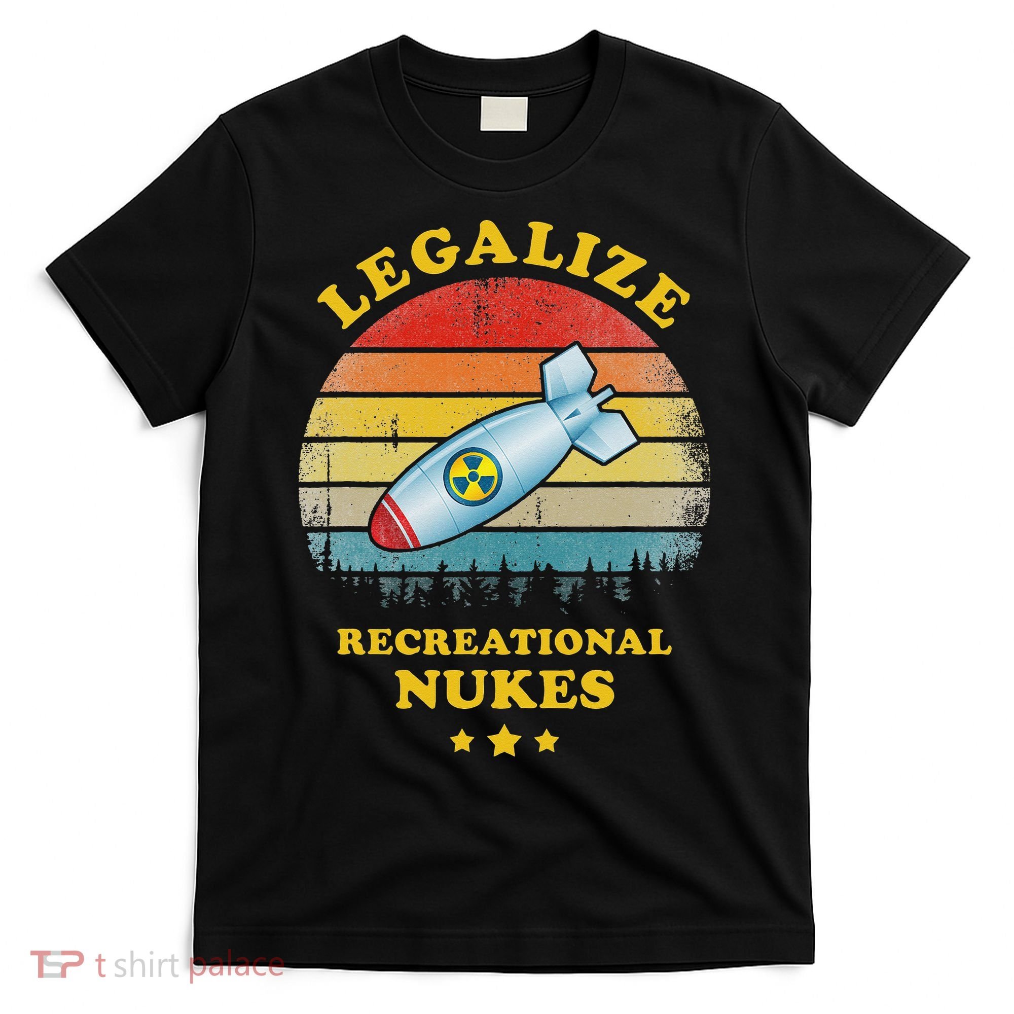 Legalize Recreational Nukes Funny Vintage T-Shirt