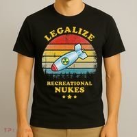 Legalize Recreational Nukes Funny Vintage T-Shirt thumb 3