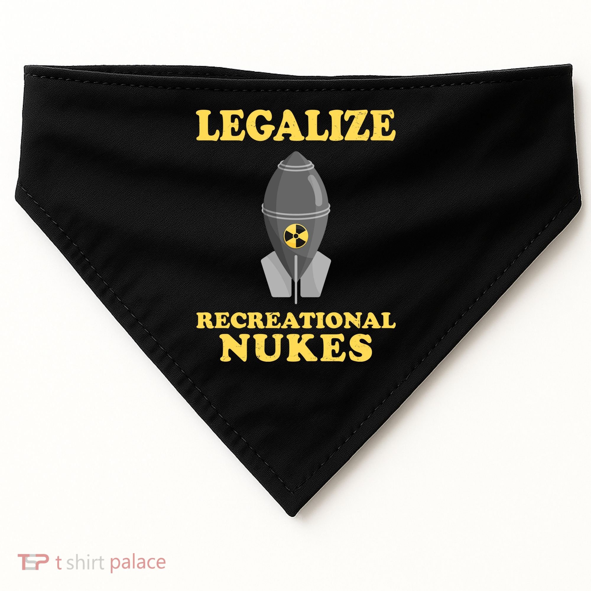 Legalize Recreational Nukes USA-Made Doggie Bandana