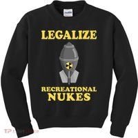 Legalize Recreational Nukes Kids Sweatshirt thumb 0