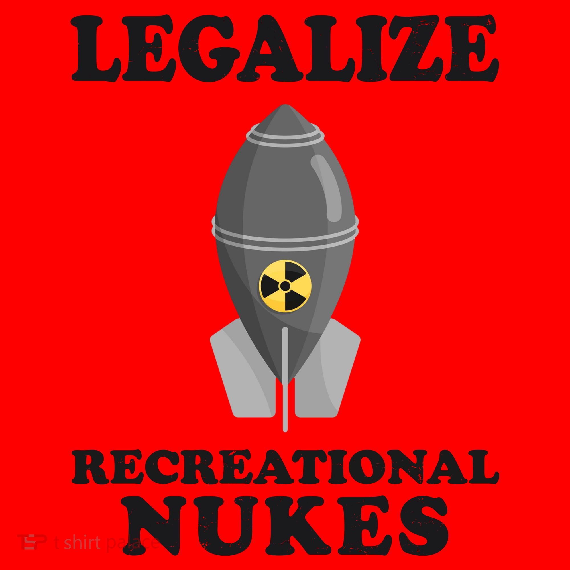 Legalize Recreational Nukes Santa Hat