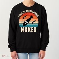 Legalize Recreational Nukes Funny Retro Women's Sweatshirt thumb 0