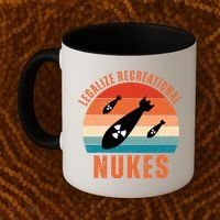 Legalize Recreational Nukes Funny Retro Coffee Mug thumb 2