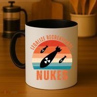 Legalize Recreational Nukes Funny Retro Coffee Mug thumb 4