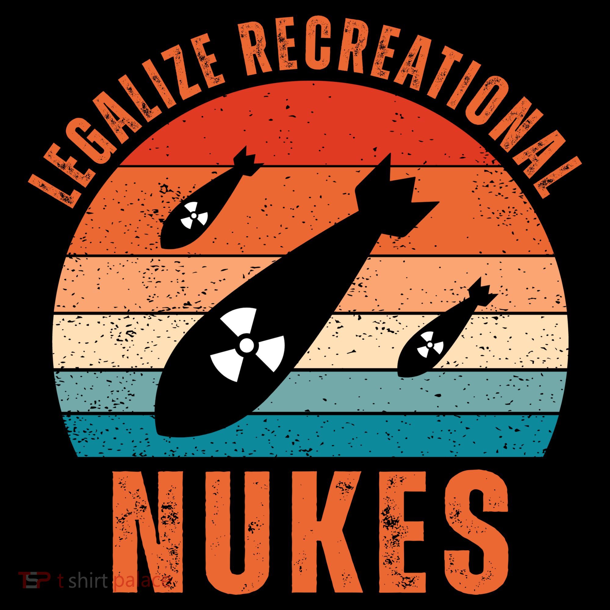 Legalize Recreational Nukes Funny Retro Coffee Mug