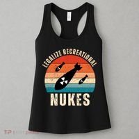 Legalize Recreational Nukes Funny Retro Women's Tank Top thumb 3