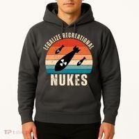 Legalize Recreational Nukes Funny Retro Hoodie thumb 2