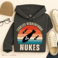 Legalize Recreational Nukes Funny Retro Hoodie thumb 4