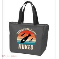 Legalize Recreational Nukes Funny Retro Tote Bag thumb 3