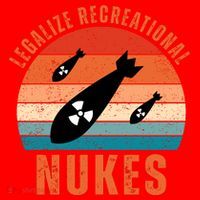 Legalize Recreational Nukes Funny Retro Santa Hat thumb 1