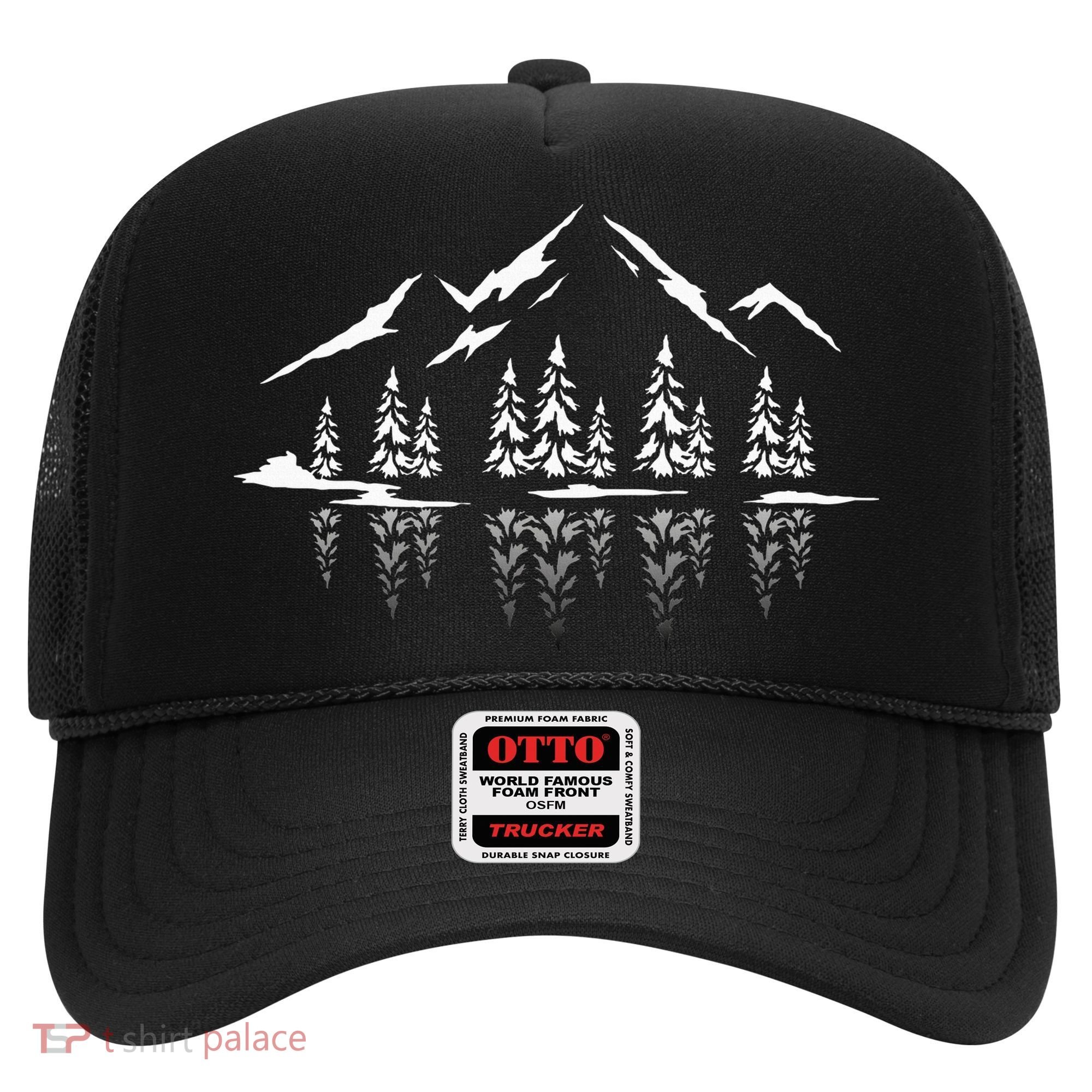 Landscape Reflection Nature Trees Forest Outdoor Mountain Hat