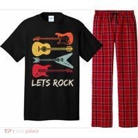 Lets Rock N Roll Guitar Retro Pajama Set thumb 0