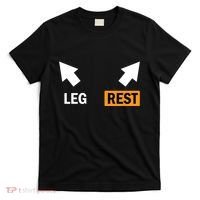 Leg Rests Naughty Dad Jokes Funny Adult Humor Dirty Dad Joke T-Shirt thumb 0