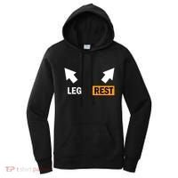 Leg Rests Naughty Dad Jokes Funny Adult Humor Dirty Dad Joke Women's Hoodie thumb 0