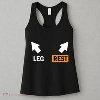 Leg Rests Naughty Dad Jokes Funny Adult Humor Dirty Dad Joke Women's Tank Top thumb 3