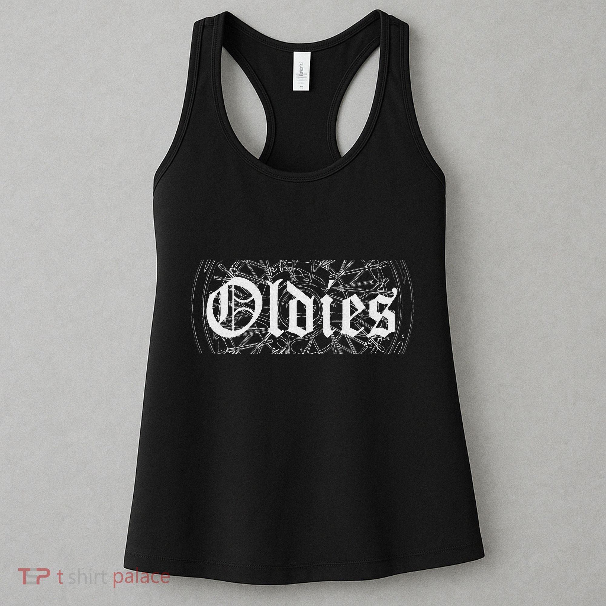 Lowrider Rim Oldies Old School Cholo Chicano Women's Tank Top