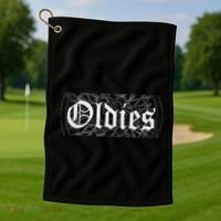 Lowrider Rim Oldies Old School Cholo Chicano Golf Towel thumb 1