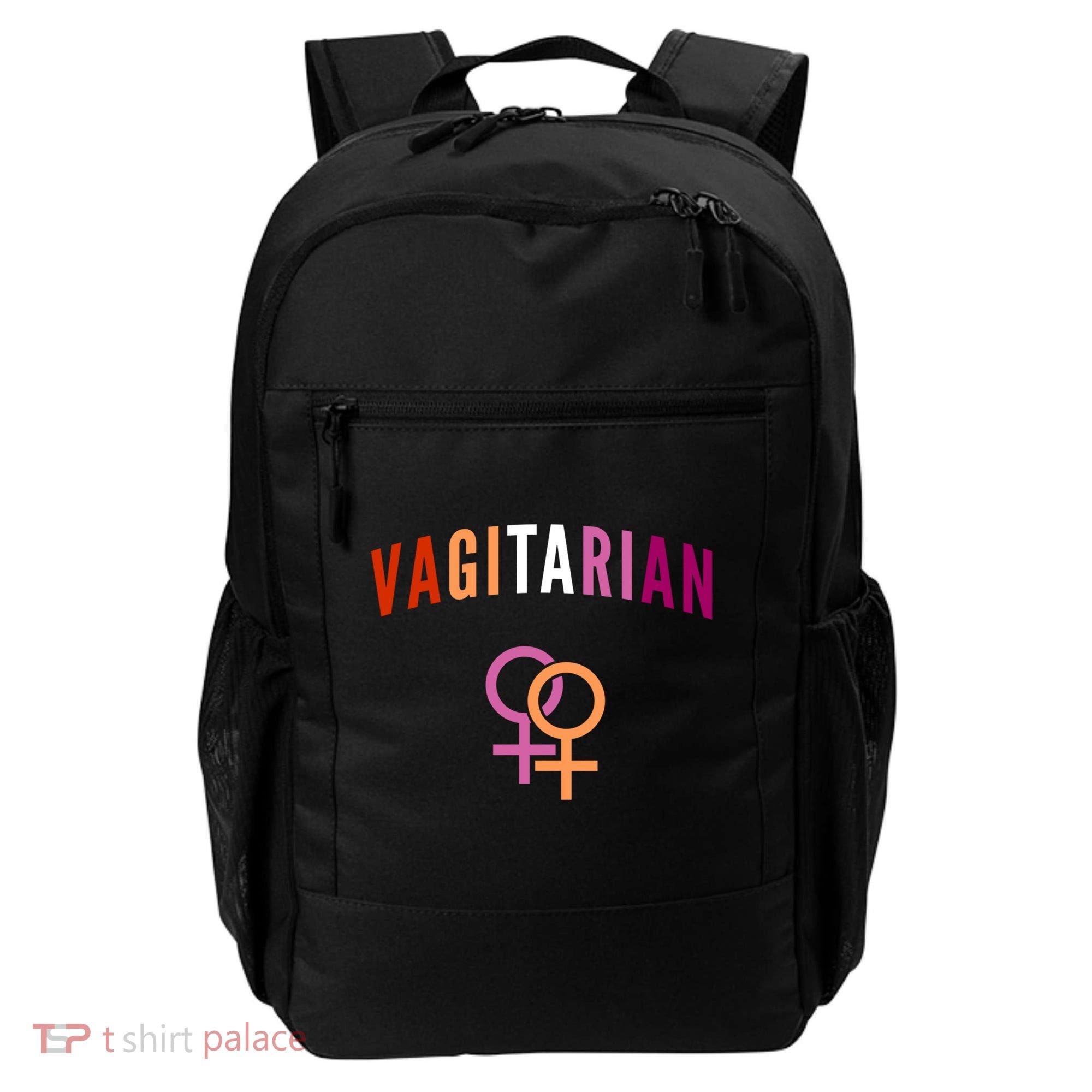 Lesbian Rights Or Valentines Day Or Vagitarian Great Gift Backpack