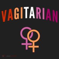 Lesbian Rights Or Valentines Day Or Vagitarian Great Gift Beanie thumb 2