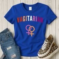 Lesbian Rights Or Valentines Day Or Vagitarian Great Gift Women's T-Shirt thumb 3