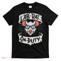 Lab Rat On Duty. Hilarious Lab Technician Science Enthusiast T-Shirt thumb 0