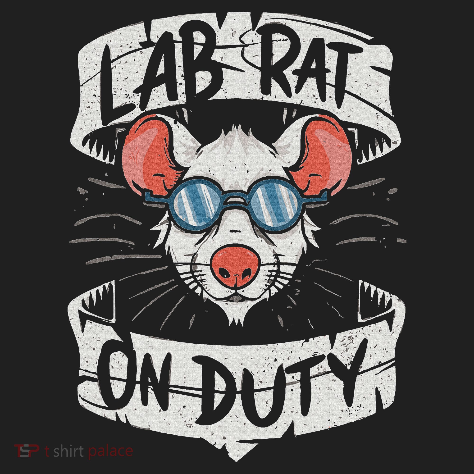 Lab Rat On Duty. Hilarious Lab Technician Science Enthusiast Golf Towel