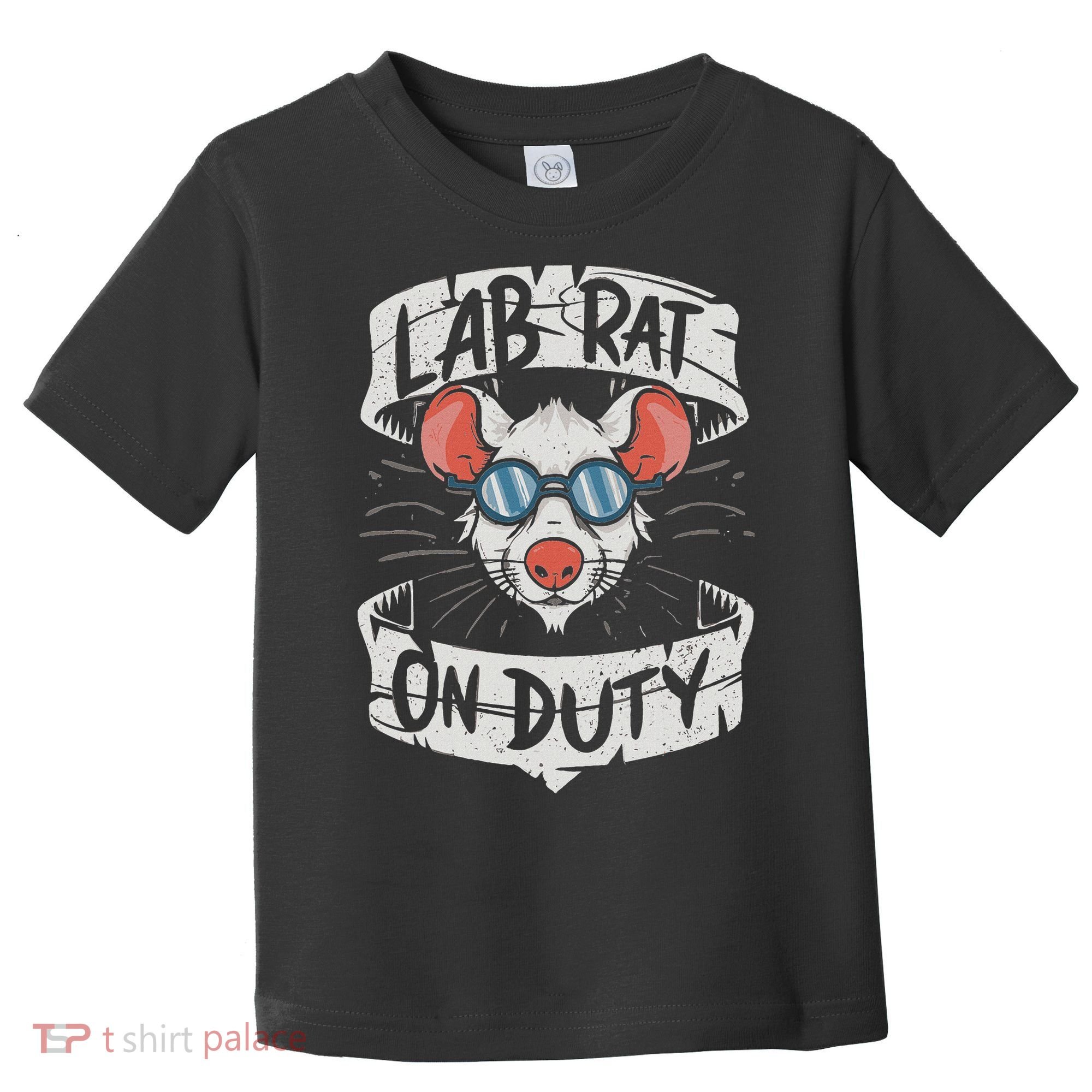 Lab Rat On Duty. Hilarious Lab Technician Science Enthusiast Toddler T-Shirt