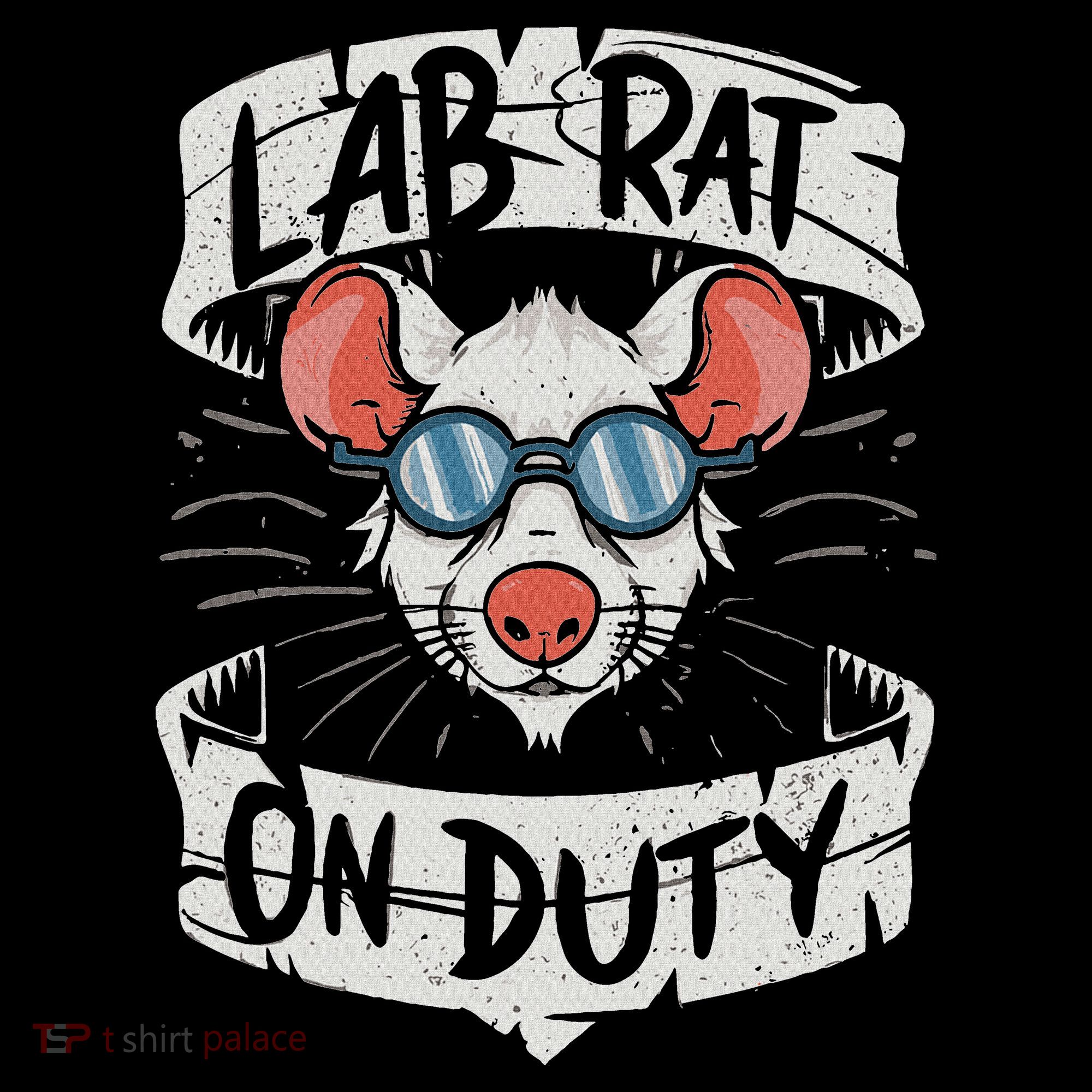 Lab Rat On Duty. Hilarious Lab Technician Science Enthusiast Kids T-Shirt